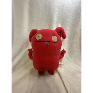 Ugly Doll Hot Pink Uppy 13" Pretty Ugly 2009 Stuffed Plush Toy